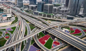 迪拜被认为是全球拥堵最少的城市之一